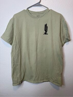 Call Your Mother Men’s Cowboy Up Wild West Crewneck T-shirt Size Large Western